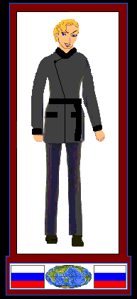 Image of our CENG in civilian clothing, leather jacket and black pants