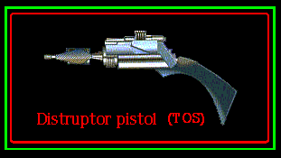 disruptor image, Klingon energy weapon from Star Trek: The Original Series for Klingon sim